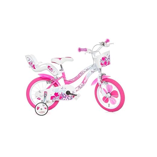 Dino Bikes 14 tum 146R flickor cykel barn cykelhjul