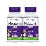 Natrol Melatonin Time Release 5mg Tablets 100 ea (Packs of 2)