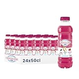 Cristaline Eau de Source Aromatisée Pomme Cassis Framboise, 50cl, Lot de 24 Bouteilles