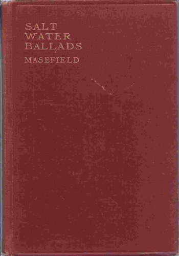 Salt-water poems and ballads, B00085BFWY Book Cover