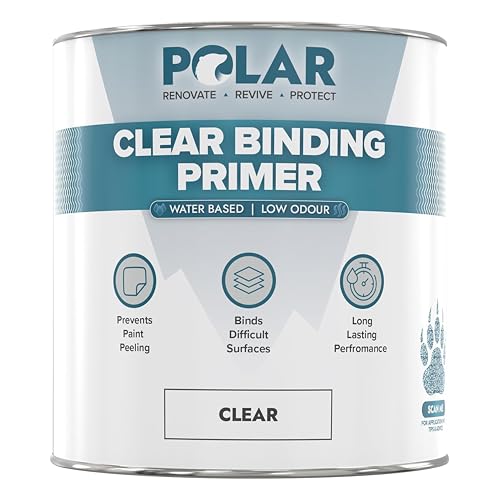 Polar Clear Binding Primer - 33 Fl Oz - High-Adhesion Primer...