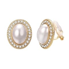 Oval White Big Pearl