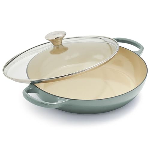 Le Creuset Buffet Casserole with Glass Lid, 3.5 qt, Sea Salt