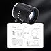 Telephoto Lens C Mount Lens 75mm Focal Length 10MP Pixels Fixed Zoom Lens with Manual Iris Focus for Photographer Industrial