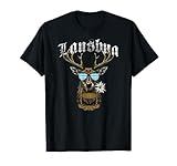Lässiges Lausbua Motiv für Herren und Kinder Kostüm T-Shirt Bayern Kleidung für Zeltpartys im Land und Dorf in Oberbayern. Herren Trachtenhemd jungen lederhose kinder Passend zum Oktoberfest, Herren T-Shirt lustig mit Spruch.