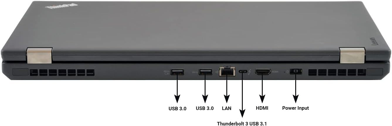 Amazon.com: Lenovo ThinkPad P50 Mobile Workstation, 15.6