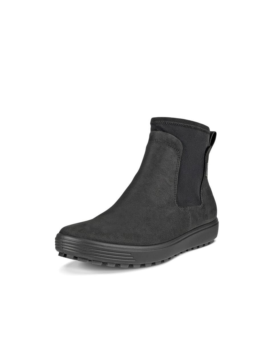 ECCO Women's Soft 7 Tred Chelsea Boots, Black, 4.5 UK