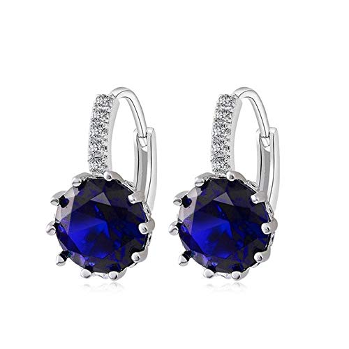 Boucles d'oreilles pierres précieuses argent le cadeau idéal pour femme