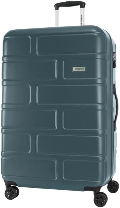 Bricklane Suitcase, Cabin Size, 4 Spinner Wheels, Hard Top, Polycarbonate, Lightweight|Scratch & Impact Resistance|TSA Lock|Inner Mesh Zippered Pocket – 3 Years International Warranty