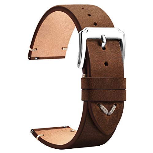 TStrap U[vxg18mm 19mm 20mm 22mm {vrvoh X}[gEHb`xgp Y obNƃXChol_t (19mm, _[NuE)