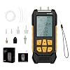 PT520 Digital Manometer, 0.25% FS Dual-Port Differential Pressure Gauge -100~200Kpa, 11 Units HVAC Air Pressure Tester, Handheld with Max/Min/Data Hold, Backlit LCD