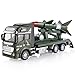 WANGUI Alliage Pull Back Véhicules moulés sous pression Jouets Modèle militaire Lance-roquettes Missile Car 1：48 Camion Transport Véhicule Modèle Enfants Jouet Modèle De Voiture Meilleur Cadeau Pour G