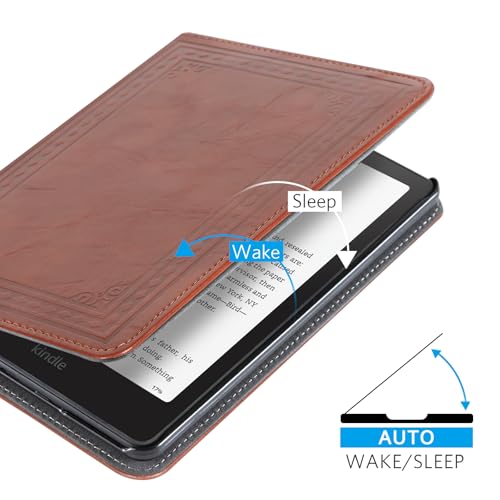 CoBak Stand Case for 7" Kindle Paperwhite 12th Gen 2024 and Kindle Colorsoft with Hand Strap - Compatible with iPhone MagSafe, for Samsung/Belkin/Anker Wireless Charging Pads, Durable, Auto Sleep Wake - Image 7