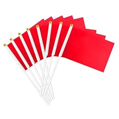 Red Handheld Flags
