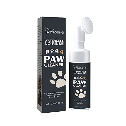 Pfotenjoy Pawclean Pro - Automatischer Pfotenreiniger Für Hunde & Katzen, USB-ladbar Mit 360° Silikonbürste