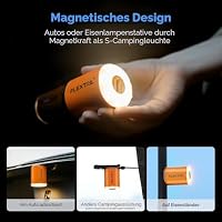 FLEXTAILGEAR Tiny Pump 2X, Elektrische Pumpe Mit 1600-mAh-Akku, Mini Luftpumpe Elektrisch mit Campinglampe, 4 kPa, 180L/min, Aufblasen/Entleeren Pumpe für Luftmatratze, Luftkissen, Schwimmring – Ansicht 5