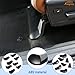 Aunginsy 8Pcs Seat Bracket Fixing Bolts Cover Compatible with Toyota Tundra 2014-2021 Car Anti-dust Front Seat Foot Base Bracket Cover Screw Cap Trim Protector Cover Decorative ABS Interior Accessorie
