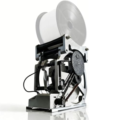 Electric Spool Rewinder, 3D Industrial Filament Respooler Machine, 3-Speed Adjustment, Removable Modular Design, for 4kg Spools, Smooth Rotation, 3D Printing Enthusiasts, Textile Artists