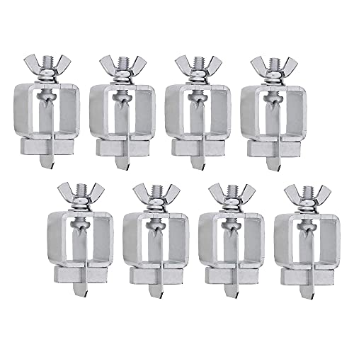 Tiardey 8 pièces petites pinces à souder bout à bout pinces à panneau pour soudage bord à bord