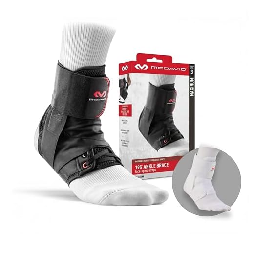 McDavid Fußgelenkstütze mit Strap-Streifen für Herren und Damen - Ultralite - Schwarz oder Weiß - Maximaler Schutz: Hilft Verstauchungen zu verhindern oder sich von diesen zu erholen