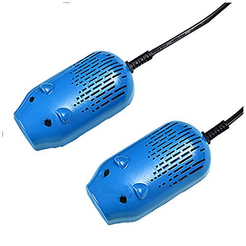 Preisvergleich Produktbild Luccase ABS Trockner 10x5x3cm Haushalts Trocknungseinsatz Konstant Warme Schuhe Luftentfeuchtung Desodorierungsgerät Trockene Schuhe Werkzeuge (Blau)