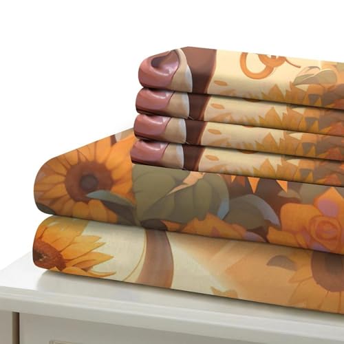 Linge de lit super douce effet 3D avec housse de couette 3 pièces - 7