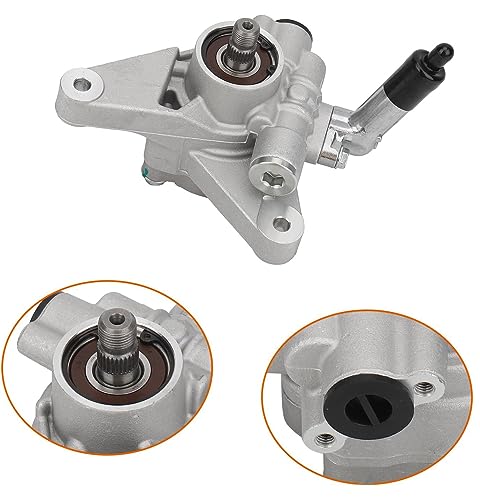 Well Auto New Power Steering Pump Compatible With 01-03 Acura CL 01-02 Acura MDX 99-03 Acura TL 2003-04 Honda Pilot 21-5290 21 5290 56110P8EA01 56110PGKA01 56110PVFA01 06561PVF505RM