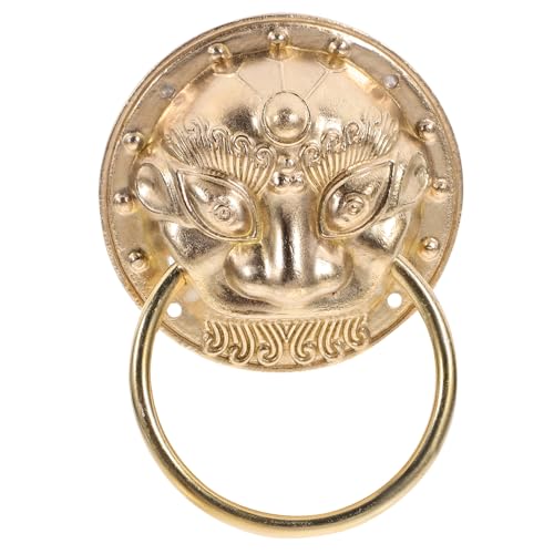 OSALADI Tirador de Puerta de Sólido Anillo Retro Resistente Antióxido para Decoración y Seguridad Instalación