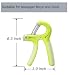 Strengthener Hand Grip 2 Pack Green Kid Boys Girls Teenager Strength Trainer Number Counter Forearm Finger Wrist Gripper Exerciser 5-30kg Adjustable Stretcher Squeezer Workout