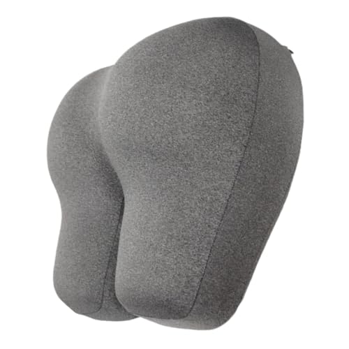 Almohadas de cama – Almohada de espuma viscoelástica en forma de cadera | Cojín en forma de trasero para mujeres embarazadas y parejas | Cojines ergonómicos de rebote lento con funda transpirable para