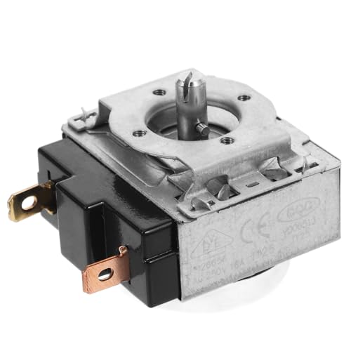 VALICLUD Temporizador Mecánico de Minutos para Cocina con Interruptor y Alarma Compatible con Ollas Eléctricas de Presión y Hornos Temporizador Redondo para Control de Cocción y Horneado