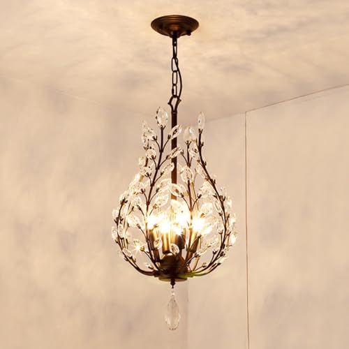 Douille d'ampoule E sur lustre de plafond suspension ferme noire - 2