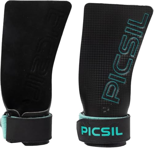 PICSIL Falcon-Griffe für Cross-Training, Griffe mit und ohne Löcher, zusätzliche Polsterung für mehr Schutz und Komfort, für Fitnessstudio, Gewichtheben, verhindern Blasen und Risse, Unisex (NH, G)