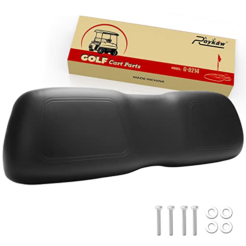 Coussin de siège pour Club Car DS Roykaw avant et arrière - Modèles gaz et électriques noir