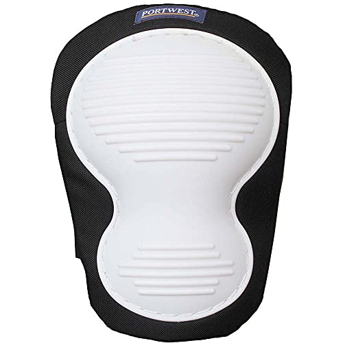 Genouillères non marquantes Portwest KP50WHR blanches avec coque de protection souple