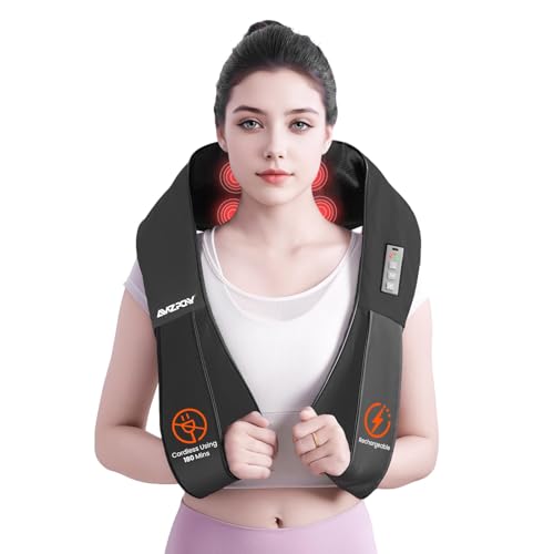 AMZPONY® Cordless Neck Massager for Pain Relief Deep...
