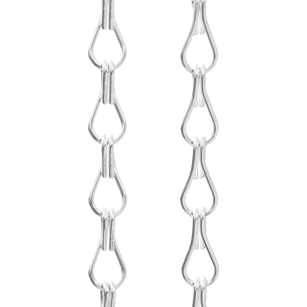 Generisch Türvorhang aus Ketten 100x212 cm Aluminium,Heim Garten,Dekoration,Fensterdrapierung,Fliegengitter-4010015