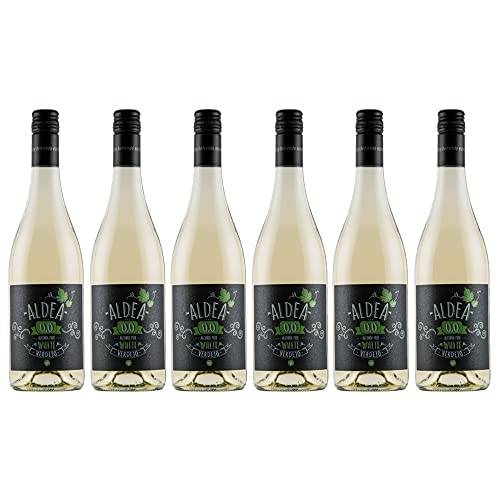ALDEA 00 VERDEJO VINO BLANCO DESALCOHOLIZADO, 75 cl (PACK 6 BOTELLAS, 450 CL)