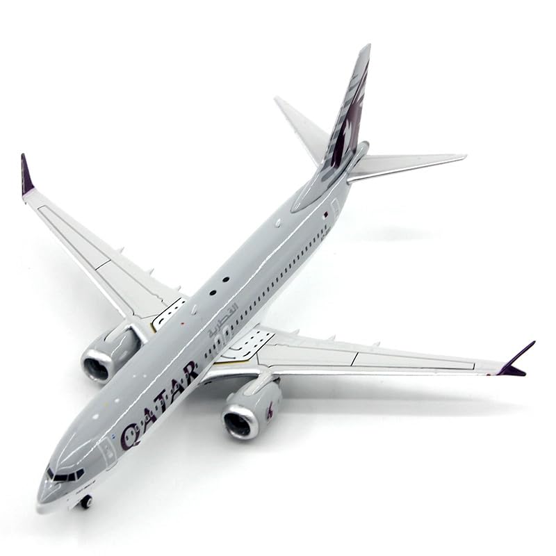 ACE HOBBY Phoenix Qatar Airways for Boeing B737 MAX8 A7-BSC 1:400 Aircraft Pre-built Model نموذج الطائرة
