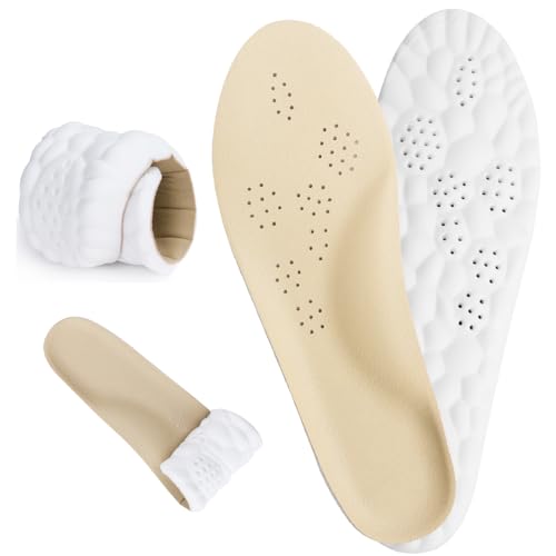 Plantillas de piel para hombres y mujeres, soporte de arco, tamaño 8-9 M miniatura 1