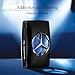 Mercedes Benz Man Gift Set - Iconic Fragrance with EDT Spray, Shower Gel, Aftershave for Men - Long Lasting Aromatic Woody Fruity Mens Cologne - 3 pc