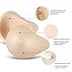 ONEFENG Lightweight Mastektomie Brustprothesen für Damen,Asymmetrische Mastektomie-Prothese Konkave Silikonbrüste Prothese Enhancer Einsatz Pads Links