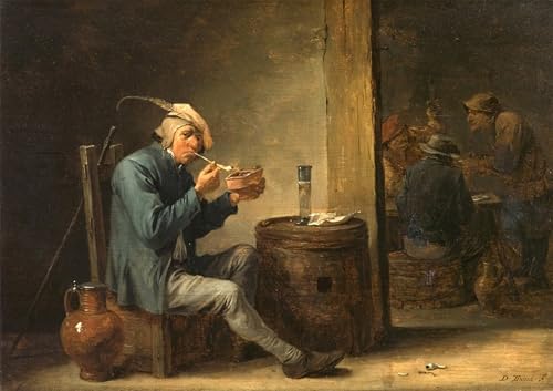 Impresiones de arte óleo de David Teniers il Giovane lienzo de alta fidelidad cromática 60x90cm