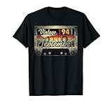 september 1941 80th birthday gift retro 80 years old vintage maglietta