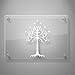 Tree of Gondor Decal Sticker from Lord of The Rings for Car Window, Laptop, Motorcycle, Walls, Mirror and More. # 545 (6