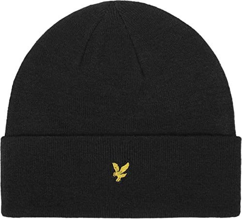 Lyle & Scott Mens Beanie Classic Turn Up Beanie Hat