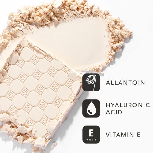 Jouer Soft Focus Hydrate & Setting Powder - Pressed Powder With Matte Finish - Blurs Fine Lines And Pores - Set Face Makeup Foundation Or Concealer - For All Skin Tones, Medium #TOP3