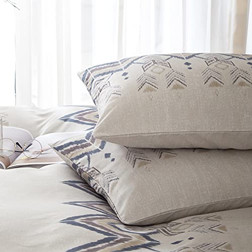 Dreaming Casa Indian Arrow Wave Queen Duvet Cover Set - 3Pc Lightweight Bedding Comforter Cover Sets #TOP2