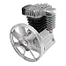 Produktbild Kompressor Aggregat 2 Zylinder Kompressor - Luftkompressor-Pumpenkopf mit Schalldämpfer - 960RPM Luftkompressor-Kopf mit Riemenscheibe für Branchen wie Elektronik, Maschinenbau
