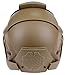 Simways Cosplay Airsoft Full Face Head Helmet Tactical Sorta-Kinda Mandalorian/Boba Fett/Galac-Tac Airsoft Helmet with Exchangable Lens(Tan)